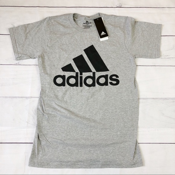 adidas Other - Adidas New Small Mens Grey and Black Tee Shirt